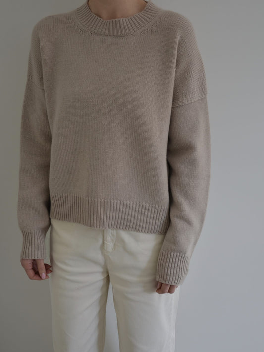 Chunky crew neck